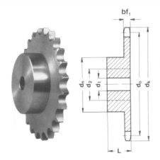 Звездочка цепи ПР-15,875-23-1 z=15 d=35